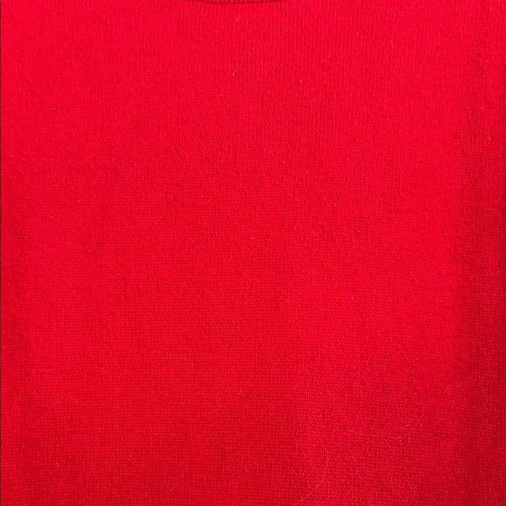 Joyce Leslie Vibrant Red V-Neck Knit Dress Size M